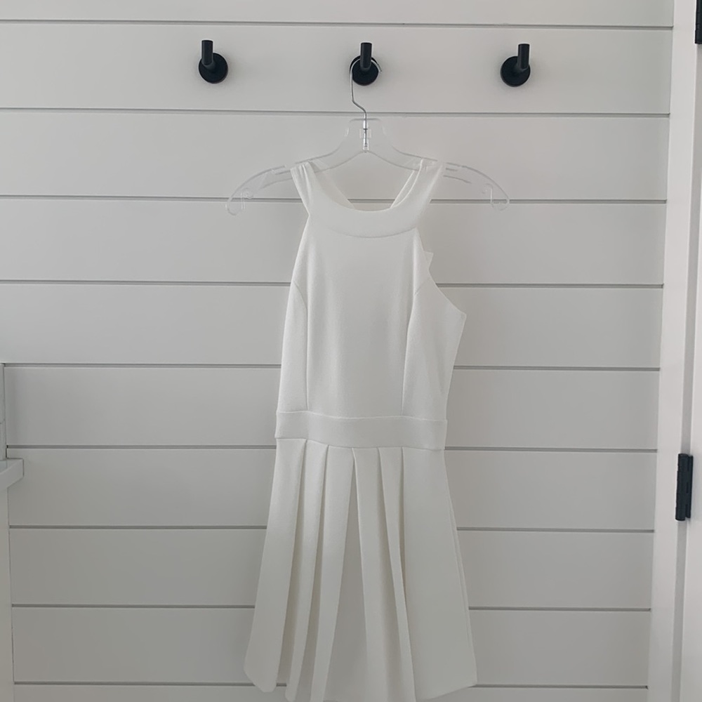 Chelsea White Mini Dress - Picture 2 of 6